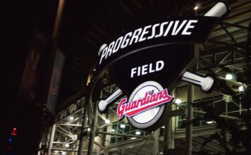 Progressive Field in Cleveland, Ohio